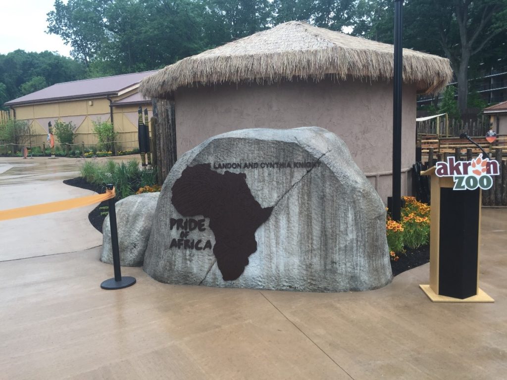 Prode of Africa Exhibit Entrance 