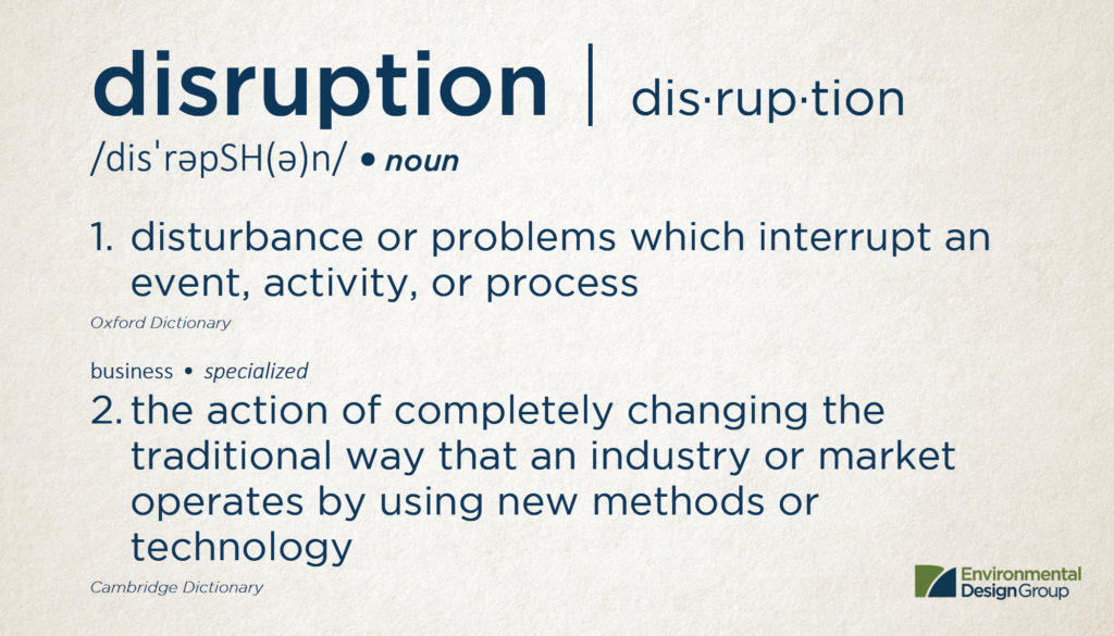 The Definition of Disruption